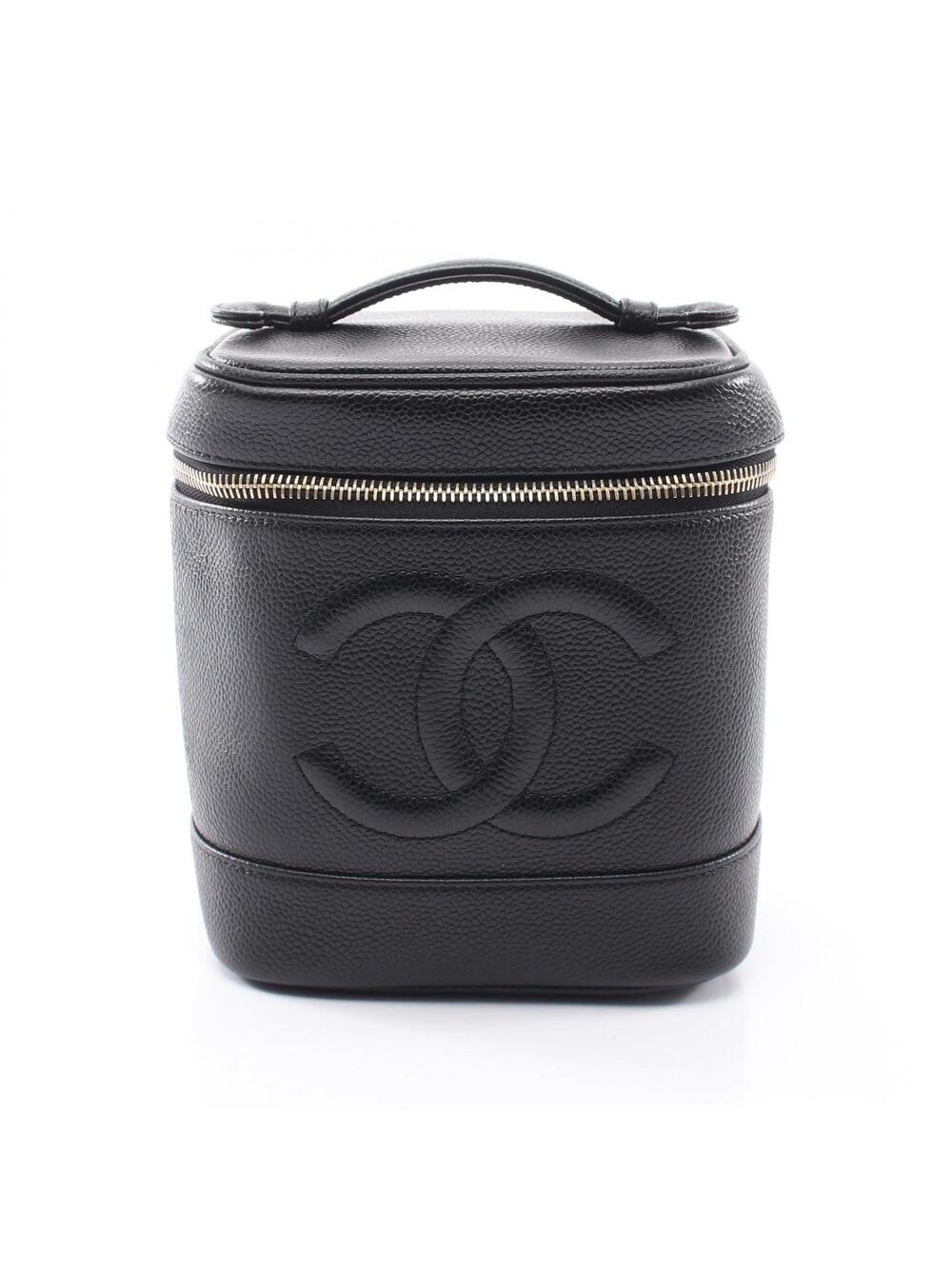 Chanel Coco Mark Vanity Handbag Grained #286026C11B
